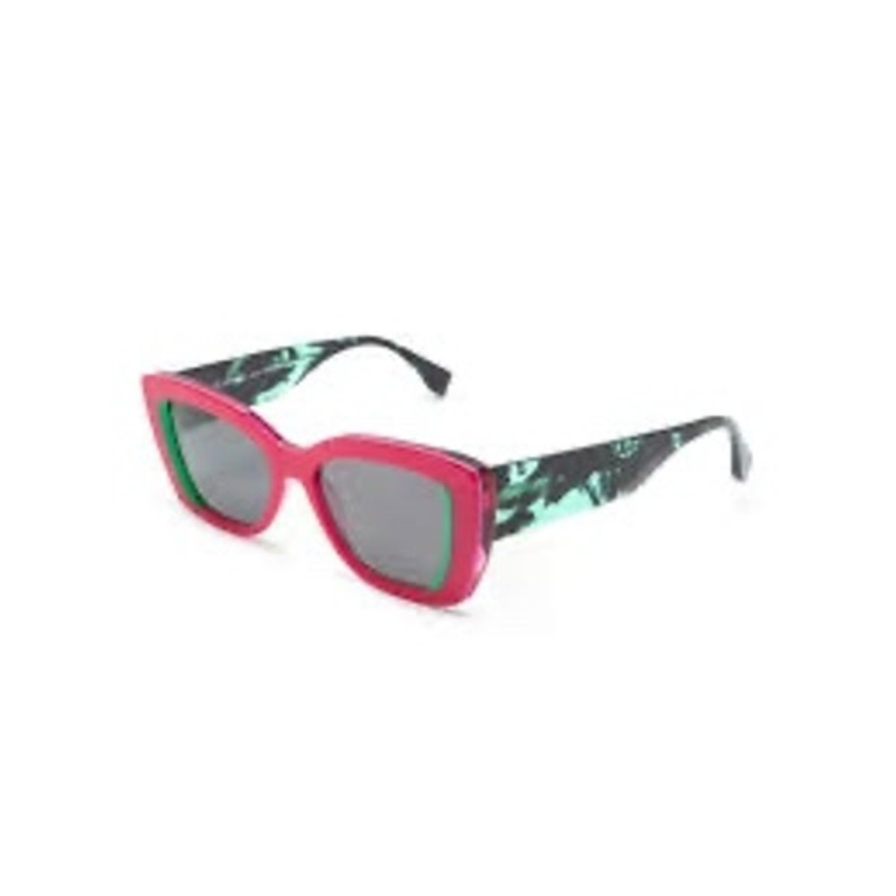 Face a Face Ashoka 1 Sunglasses Red Green Black Cat Eye 52-17-143 Col 1472